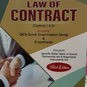 Textbook on Law of Contract by C K Takwani – 3rd Edition 2025