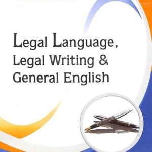 Legal Language, Legal Writing And General English by S.C. Tripathi – Edition 2020