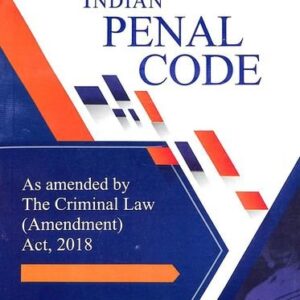 Indian Penal Code As Amended by Nv Paranjape – Edition 2019