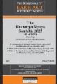 PROFESSIONAL’S AIBE Exam New Criminal Laws BSA,BNS,BNSS Bare Acts without Notes