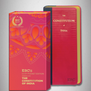 The Constitution of India (Coat Pocket Edition) by Gopal Sankaranarayanan – Edition 2025