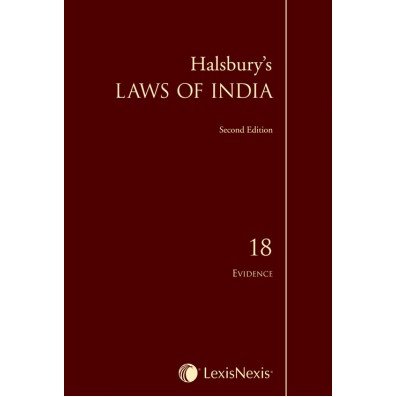 Halsburys Laws of India-Evidence; Vol 18 2nd Edition